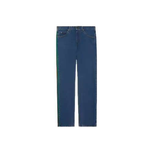 GUCCI Blue Men's Jeans GUCCI Синий Мужские Джинсы