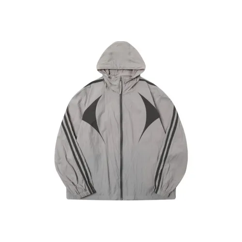 TGNS Одежда с защитой от солнца Унисекс Легкий Серый