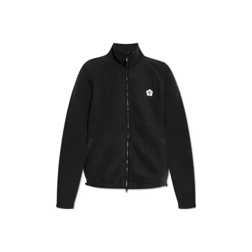 KENZO Мужские черные куртки