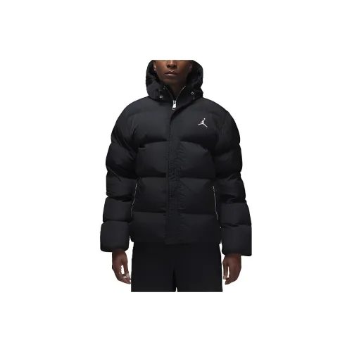Jordan Essentials Хлопковый пуховик Мужской Черный