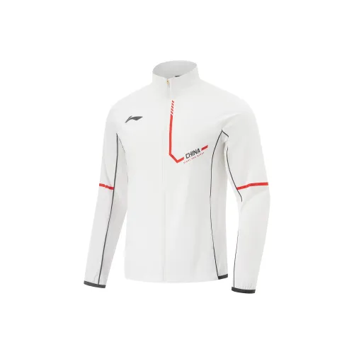 LINING Куртки и Пальто Мужские Стандартные Белые