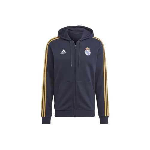 Adidas Real Madrid Куртки и Пальто Мужские Легенда Чернила Синий