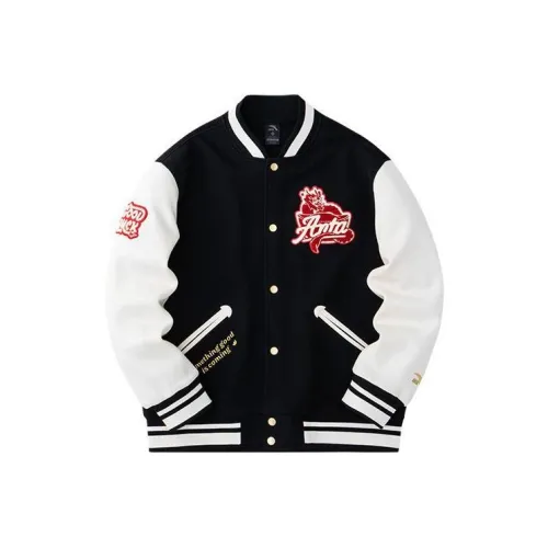 ANTA Sports Life Collection Бейсбольная куртка Унисекс Основной черный