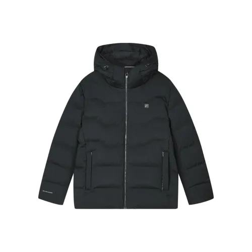 FILA Глубокий Черный Мужской Пуховик