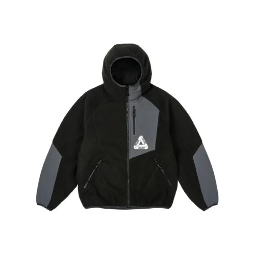 Дворцовый Праздника Черная Унисекс Куртка