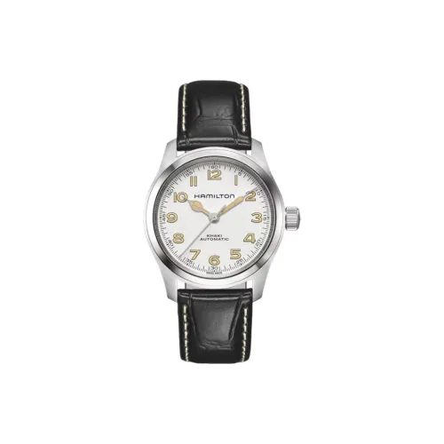 Hamilton Автоматический Механический Movement Унисекс Khaki Field Series Часы 38 мм Белые
