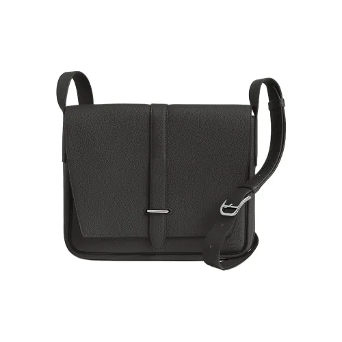 HERMES Steve Light Junior Коровья кожа Togo Курьерская сумка Сумка на плечо Женская Deep Бронза