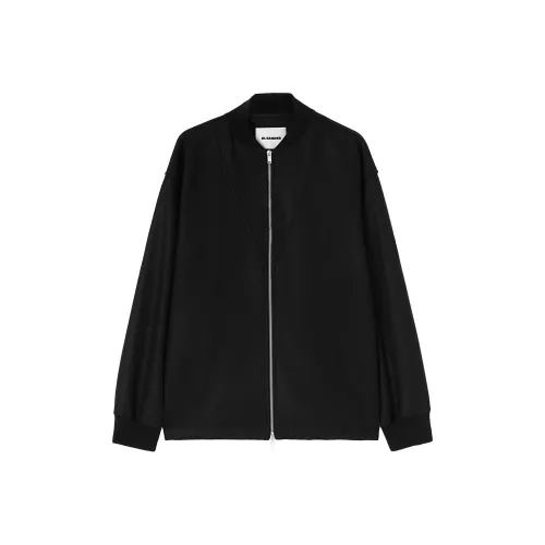 JIL SANDER Мужские черные куртки