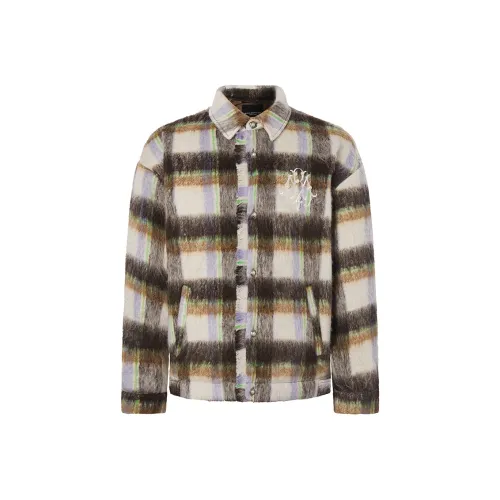 ROCAWEAR Пуховая куртка Пальто Унисекс Кофе Фиолетовый