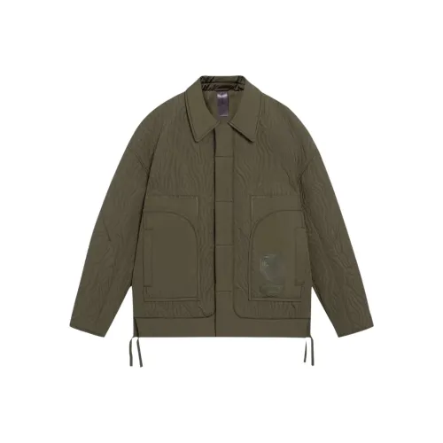 LINING Sports Trend Series Хлопковый пуховик Мужской Оливково-зеленый