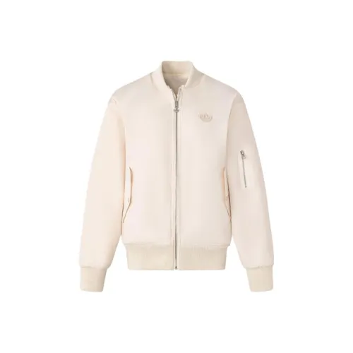 Adidas Originals BOMBER Двусторонний мех BOMBER куртка мужская Dream Белый