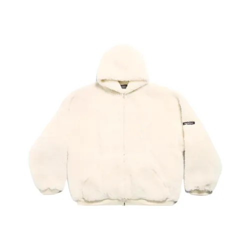 Balenciaga FW23 Куртки и Пальто Свободный крой Унисекс Светлый Бежевый