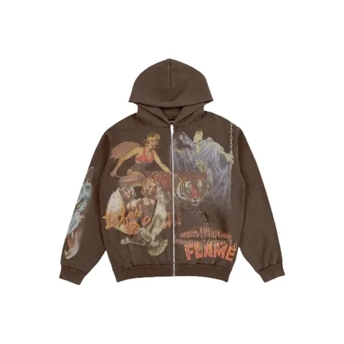 Travis Scott Свитшот Унисекс Коричневый