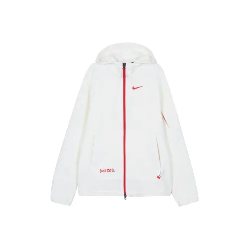 Nike Dragon New Year's Collection Парусный Белый Мужские Куртки