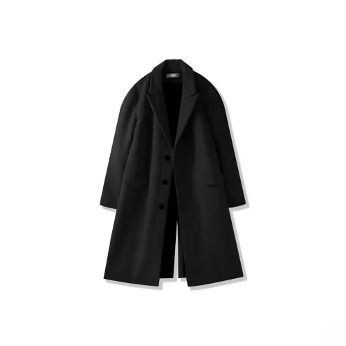DKPD Черное унисекс пальто