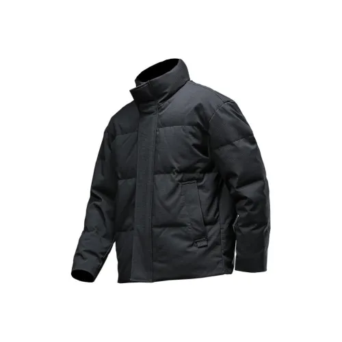 Seasonal Words Пуховик Мужской Черный