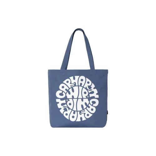 Carhartt WIP Хлопок Тоут Сумка Сумка для покупок Сумка на плечо Стандартная Унисекс Синяя