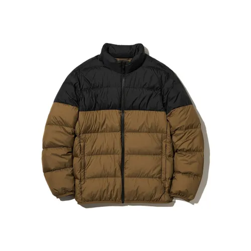 UNIQLO Пуховик Мужской Светлый Умбра