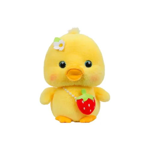 LEBOW Милый Клубничный Duckling Куклы Подвеска Плюшевая кукла 13см 19см 23см 30см 40см Рекомендуемый рост