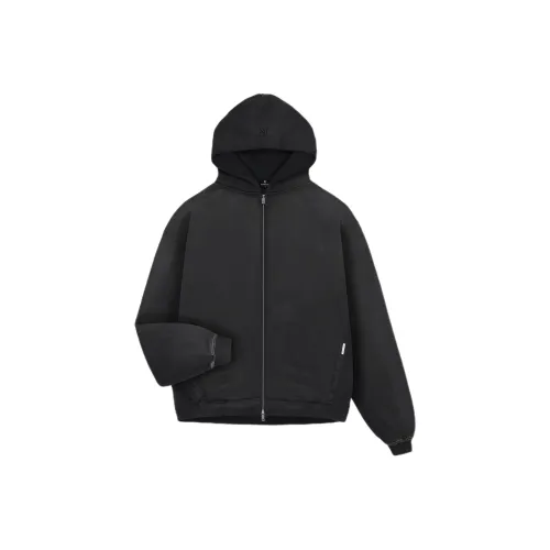 REPRESENT Тяжелый INITIAL Толстовка с молнией Куртки и Пальто Мужской Черный