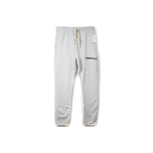 Fear Of God Essentials Вязаные Спортивные Штаны Унисекс Light Серый