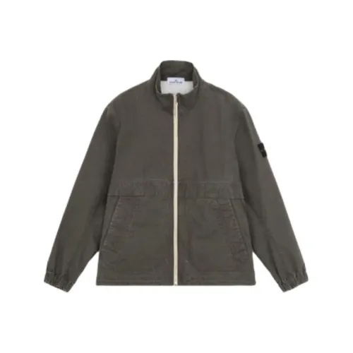 STONE ISLAND Куртка Унисекс Свинцово-серый