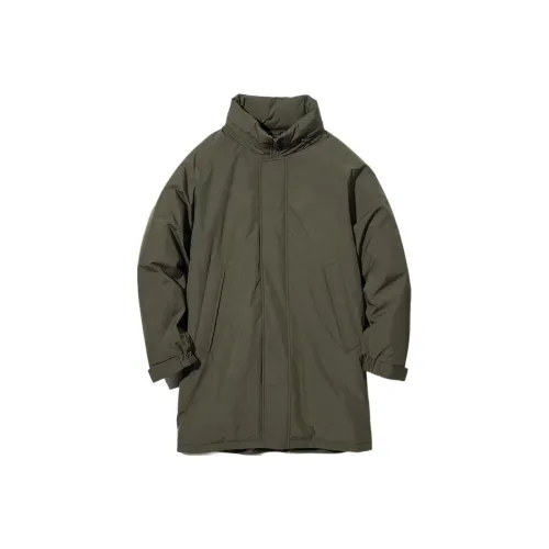 UNIQLO Темно-оливковый унисекс пальто