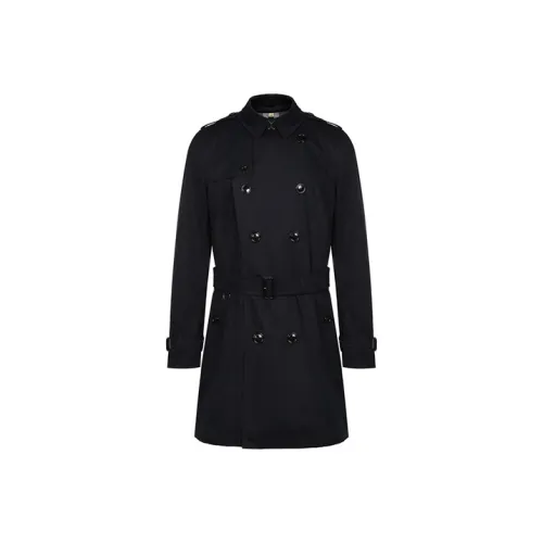Burberry Тренчкот Мужской Темно-синий