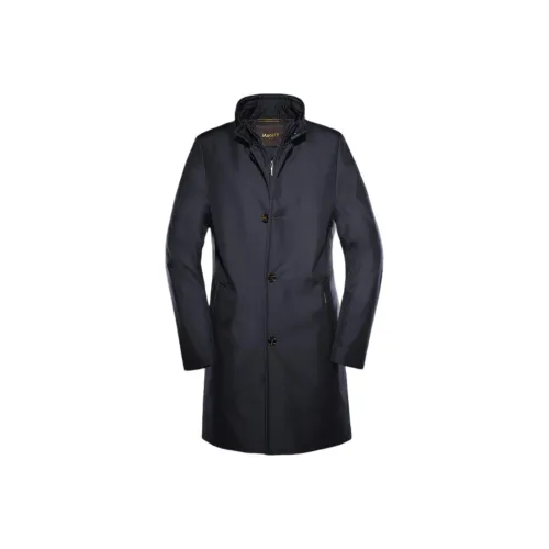 Moorer Куртки и Пальто Мужской Морской Синий