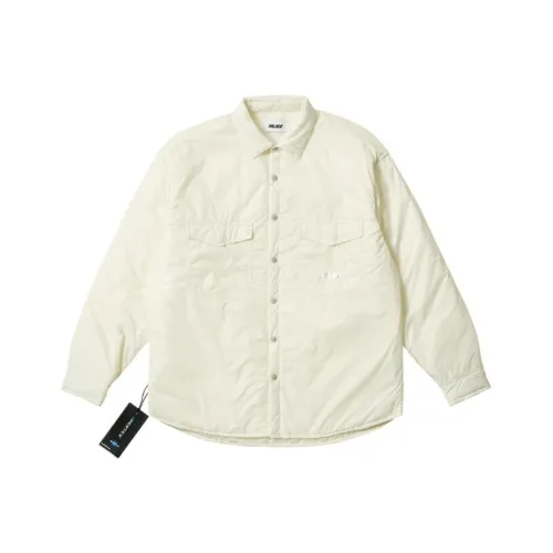 PALACE ULTIMO Series FW23 Хлопковый пуховик Unisex Light Серый