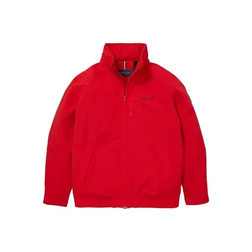 Tommy Hilfiger Regatta Ветровки + Пальто Primary Красный Куртки Пальто Мужской Красный