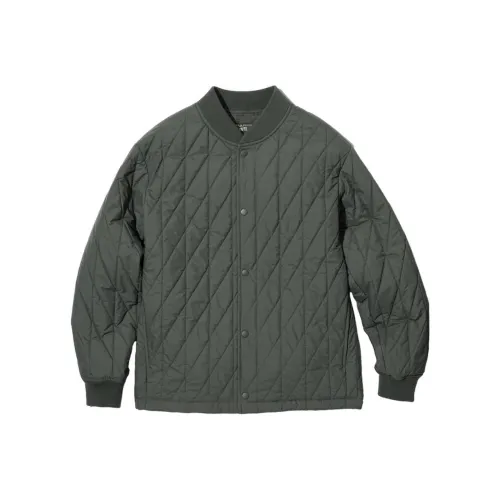 UNIQLO Куртки и Пальто Мужской Оливковый