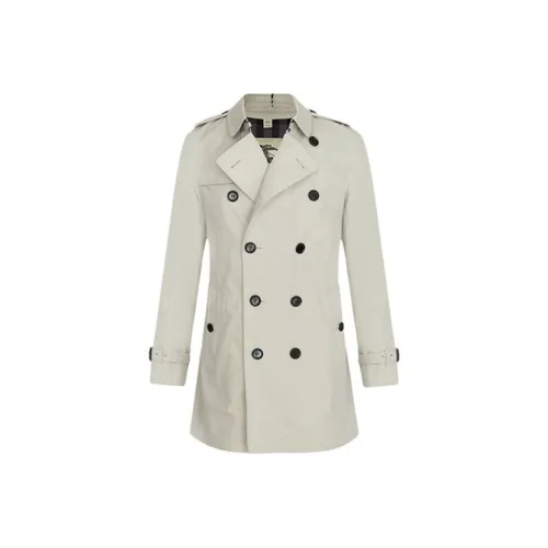 Burberry Тренчкот Мужской Светло-Серый