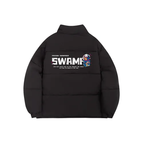 SWAMP AREA Хлопковый пуховик унисекс