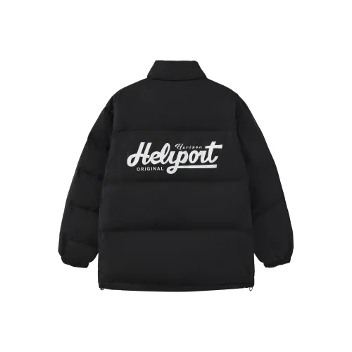 HELIPORT Пуховик Унисекс Черный