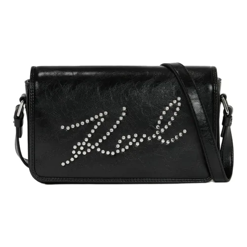 KARL LAGERFELD K SKUARE Полиуретан Сумка через плечо Женская Черная