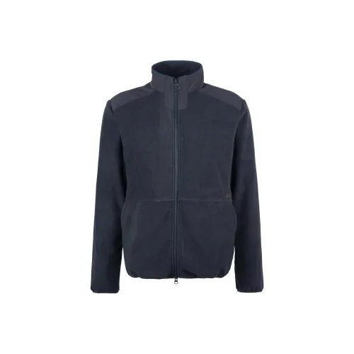 BARBOUR COUNTRY Флис Куртка Куртки Пальто Мужской Морской Синий
