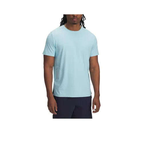 Under Armour Launch EliteIso CHILL T Рубашка Мужская Синяя