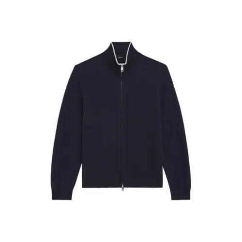 THEORY Темно-синие мужские куртки