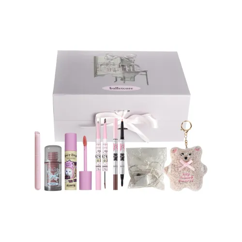 FLORTTE Бабочка Розовый Весна Rhythm Набор для макияжа Glossy LIP Глянцевый 7 предметов