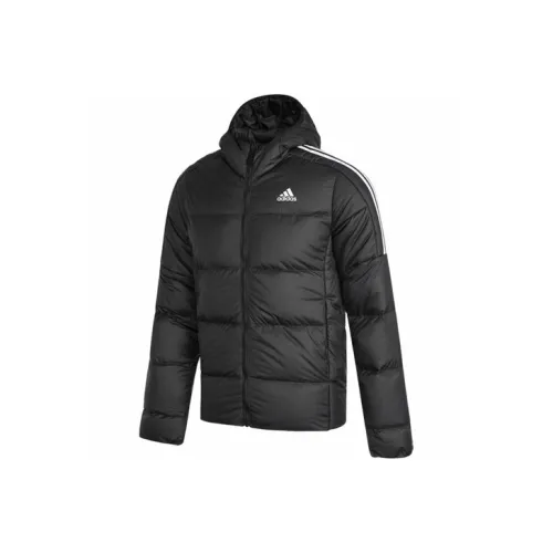 Adidas Пуховик Японская версия Мужской Черный