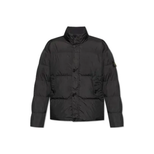 Stone Island Пуховик Унисекс Черный