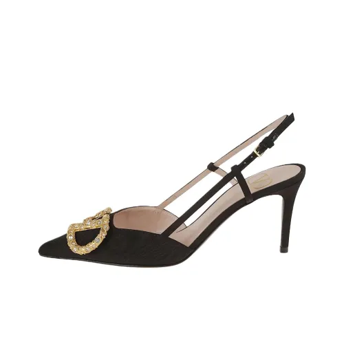 Valentino VLogo Signature Высокие каблуки Черные Женские