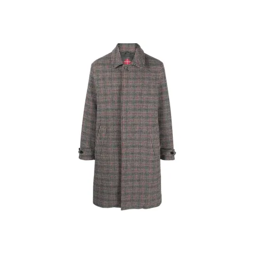 BARACUTA Серый Мужской Пальто