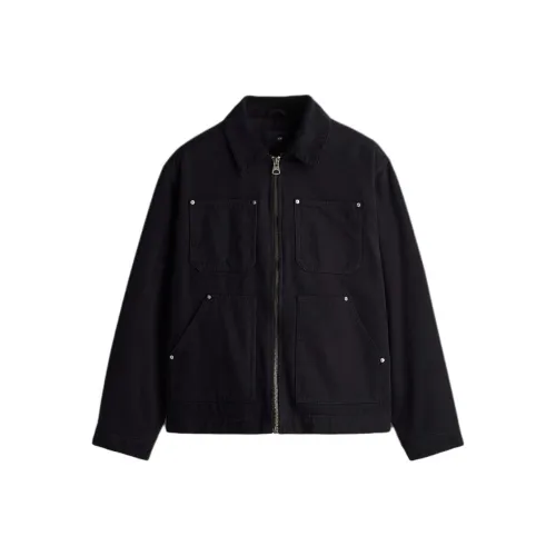 H&M Черные Мужские Куртки
