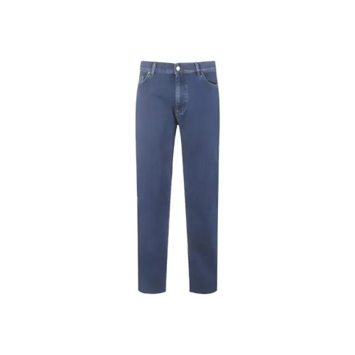 Ermenegildo Zegna Blue Men's Jeans Эргенжильдо Зегна Синий Мужской Джинсы