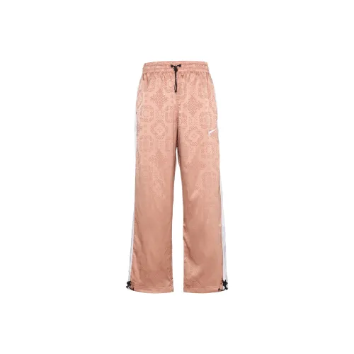 Nike Вязаные тренировочные брюки мужские розовые