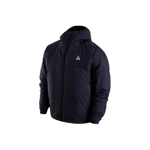 Nike Черный/Mountain PEAK Белый Мужской Пуховик