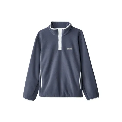 Skechers Sports Alliance Series Бархат Feel Куртка Унисекс Odyssey Серый