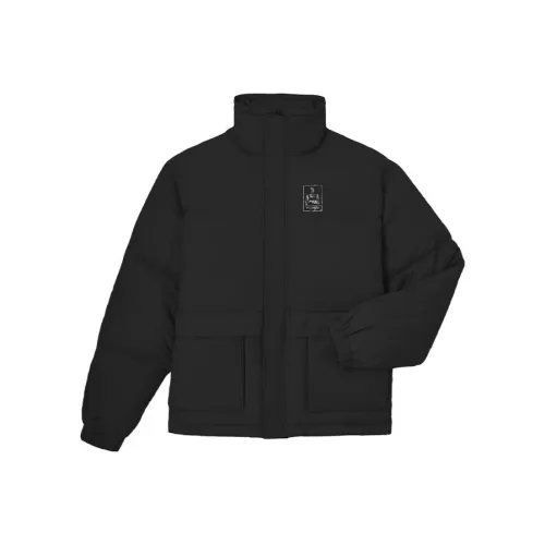 WRANGLER Пуховик Унисекс Черный